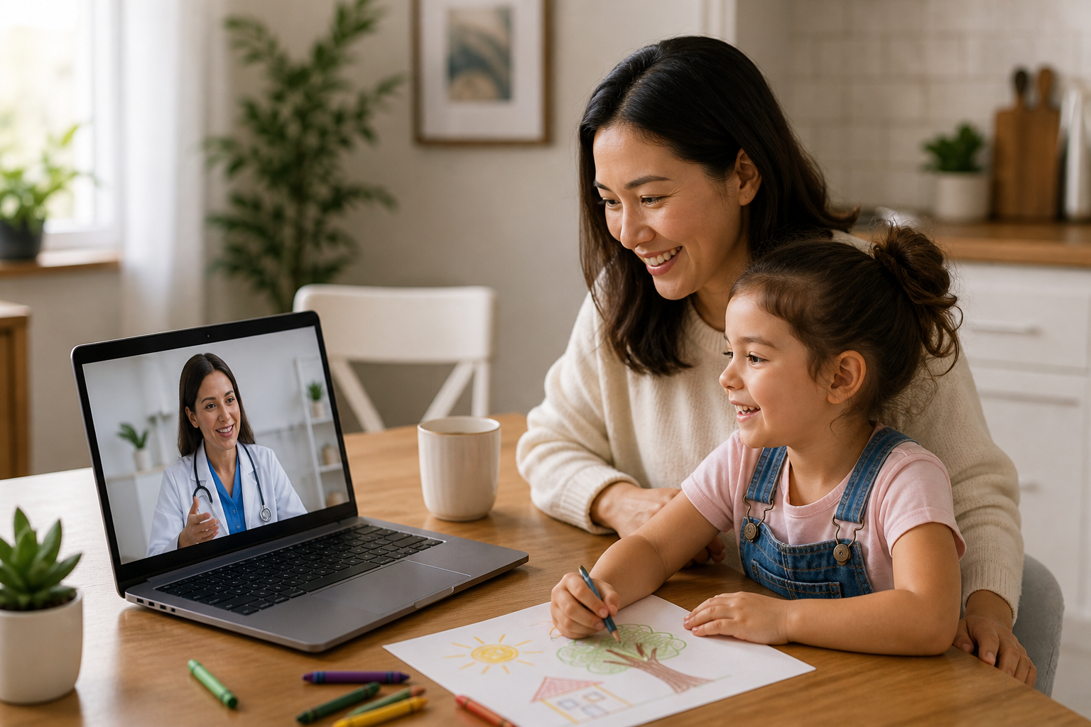 Child receiving care at home for the Essential Plan